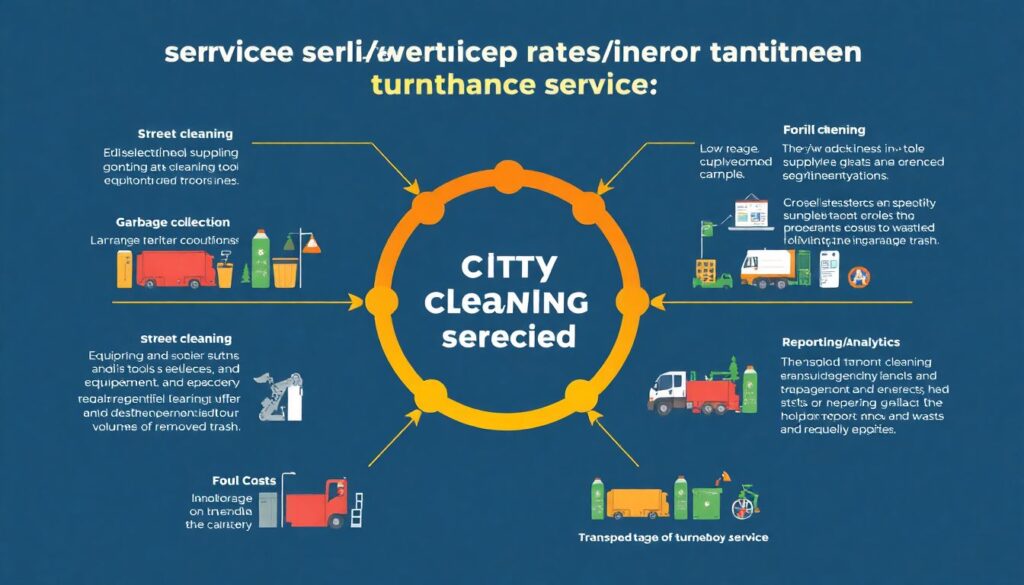 Проблемы экологии: уборка городов и переработка отходов - иллюстрация