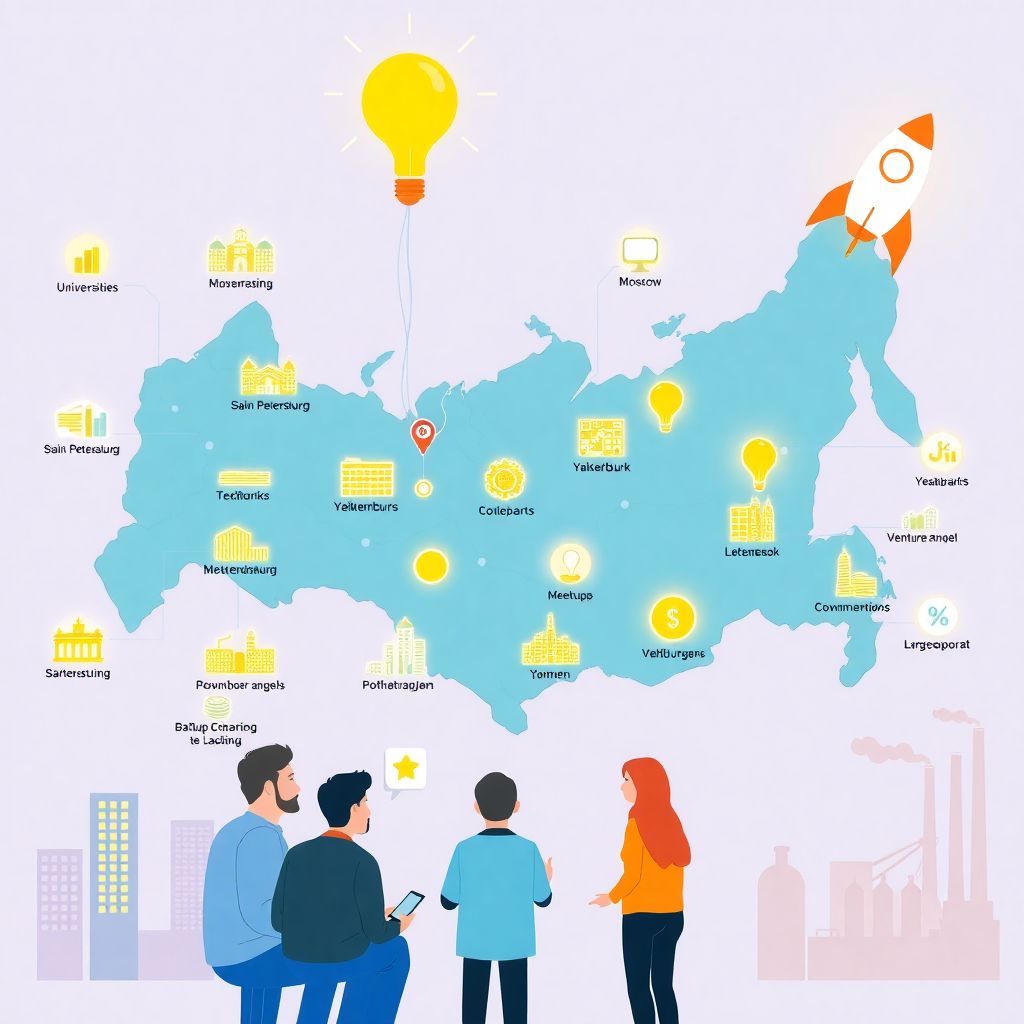 Стартап-экосистемы регионов: где сегодня растут новые технологические центры