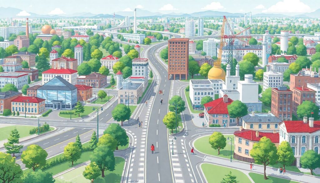 Городская повестка: транспорт, экология и новые кварталы - иллюстрация