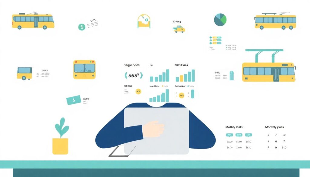 Общественный транспорт: расходы, качество обслуживания - иллюстрация