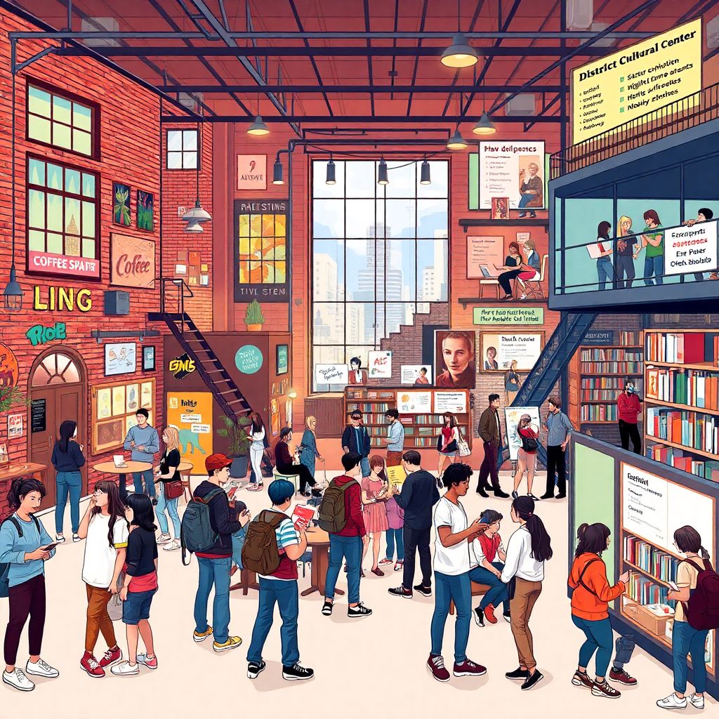 Культура и молодежь: новые места встречи и современные городские площадки