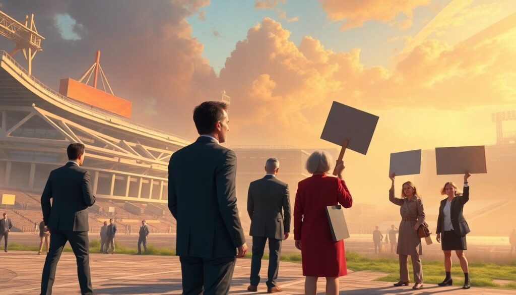 Спорт и политика: влияние крупных соревнований на общество - иллюстрация