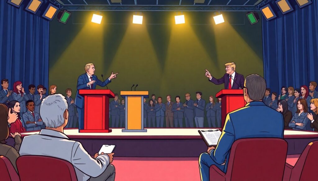 Разбор политических дебатов: кто что предлагает - иллюстрация