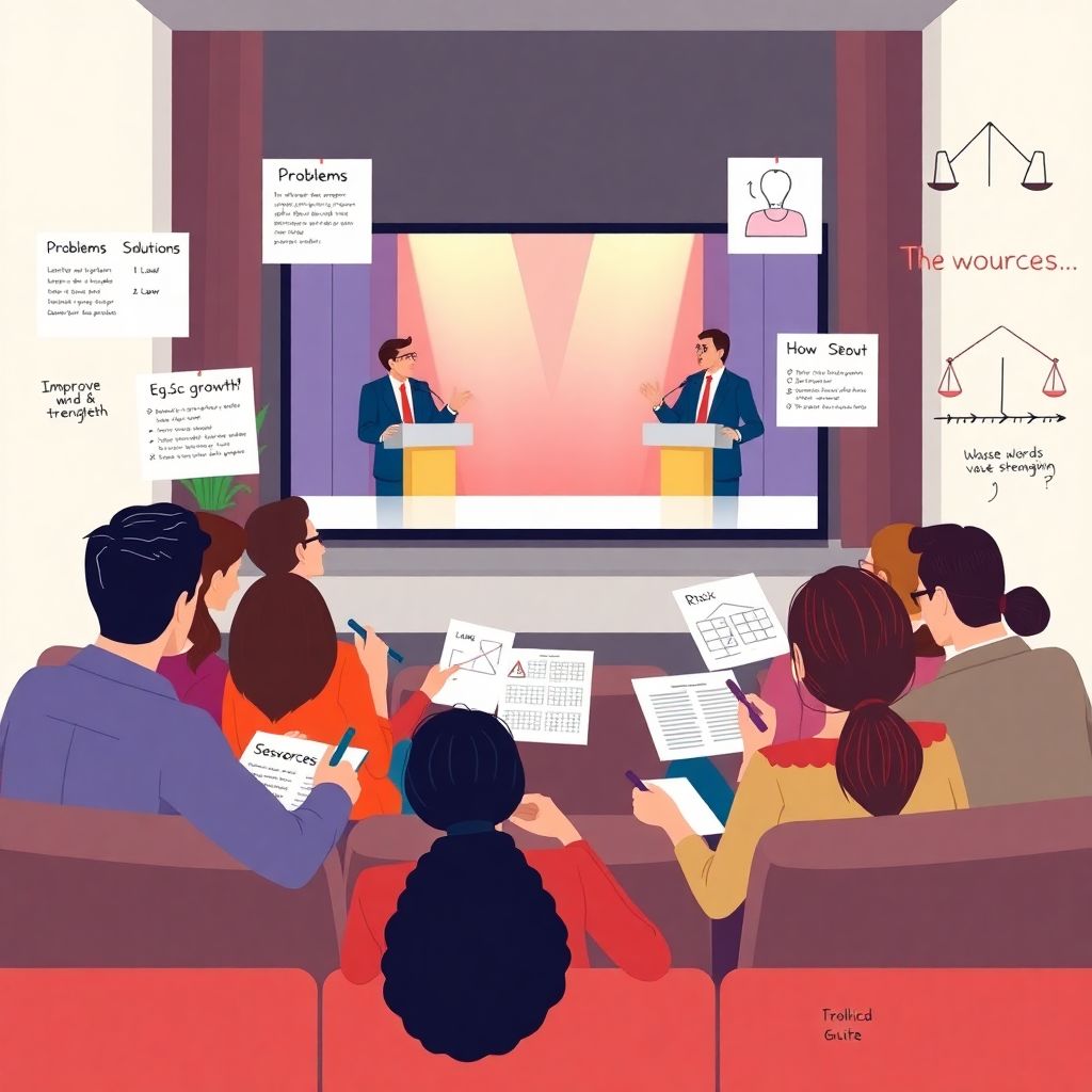 Разбор политических дебатов и их программ: кто что предлагает из кандидатов