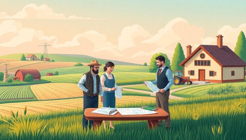 Развитие сельских территорий: инвестиции и поддержка аграриев - иллюстрация