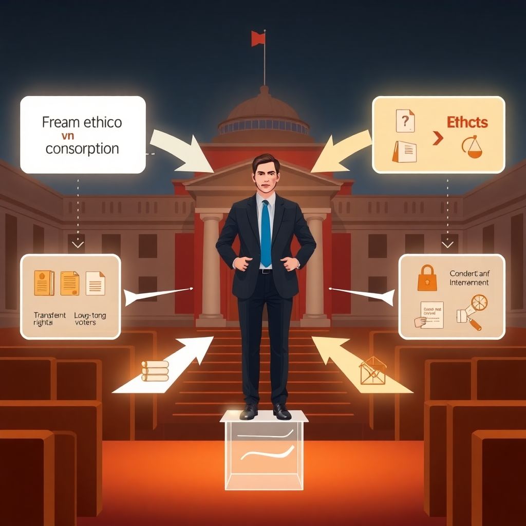 Этика в политике и моральные дилеммы руководителей власти