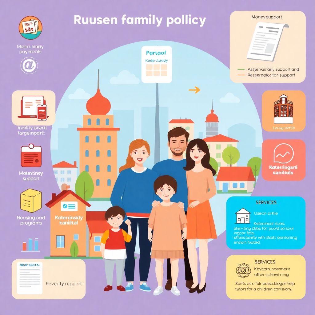 Семейная политика: поддержка родителей и детей в современной России
