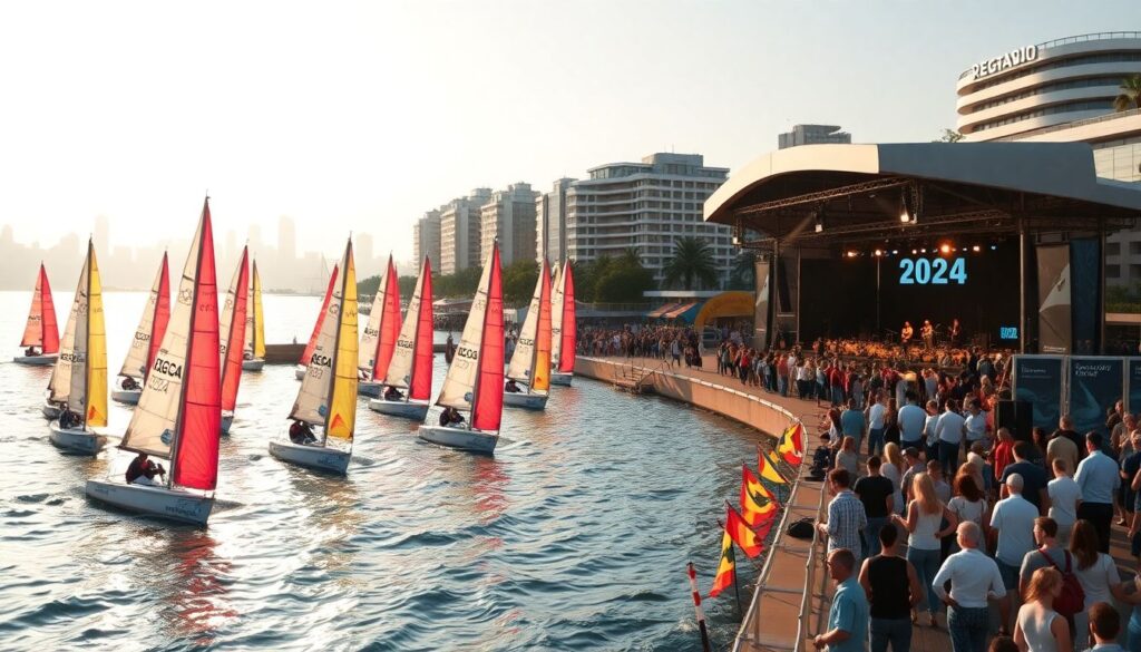 Сильные регаты: как спорт изменяет город - иллюстрация