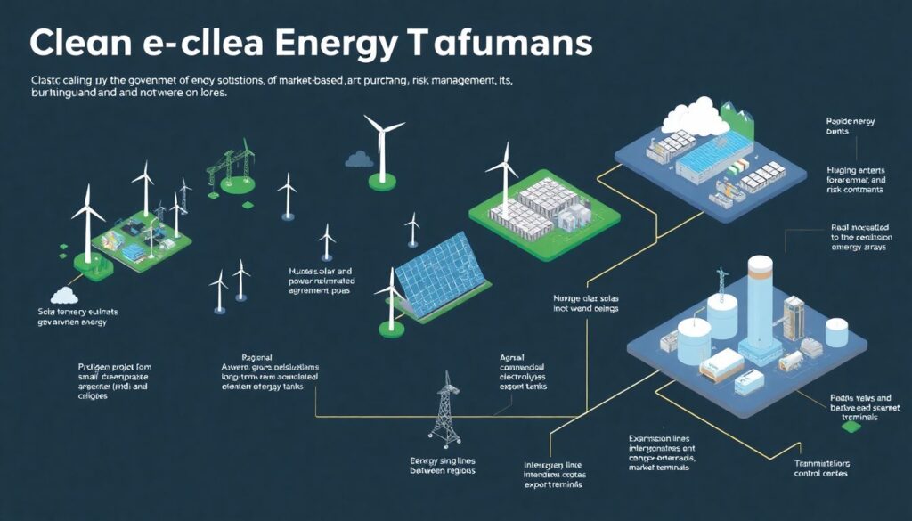 Источники энергии будущего: водород и возобновляемые источники - иллюстрация