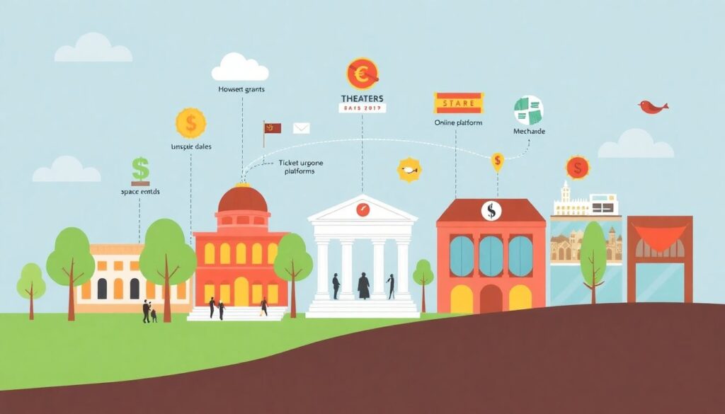 Культурная экономика: финансирование музеев и театров - иллюстрация