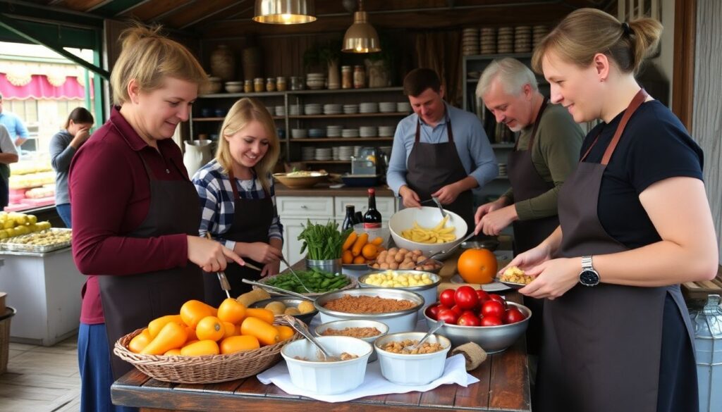 Региональные кухни: гастрономическое разнообразие России - иллюстрация