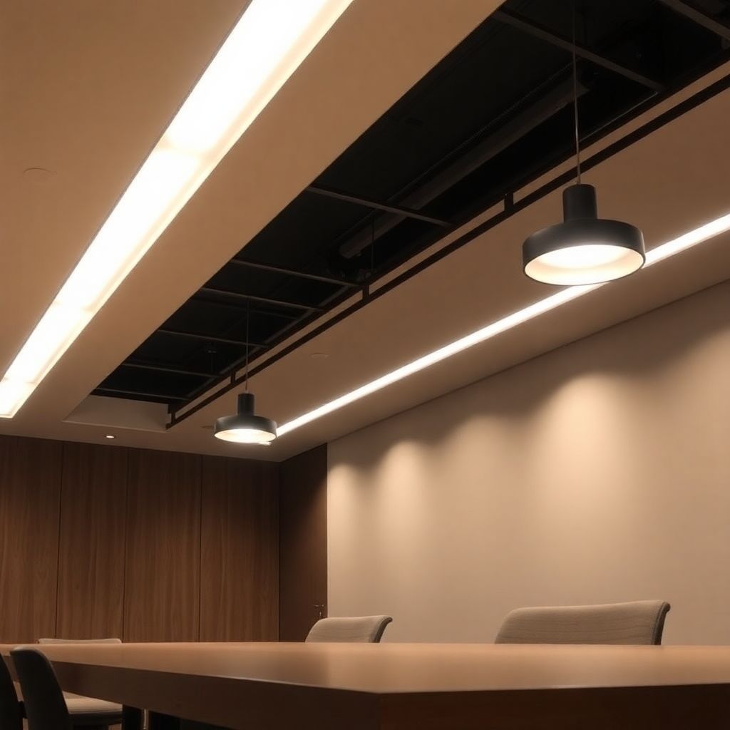 Светодиодные светильники Грильято: эффективность и экономия для офиса