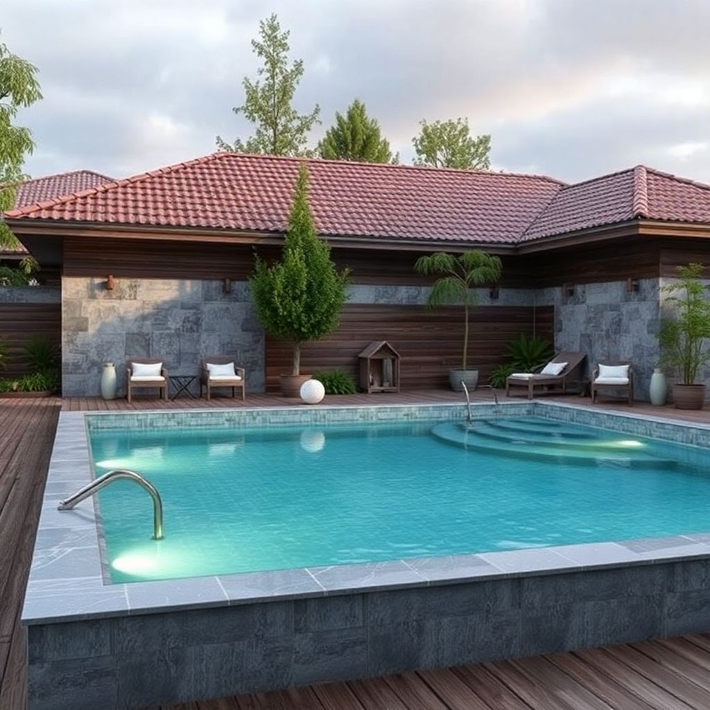 Бассейны для дачи: морозоустойчивые и доступные варианты